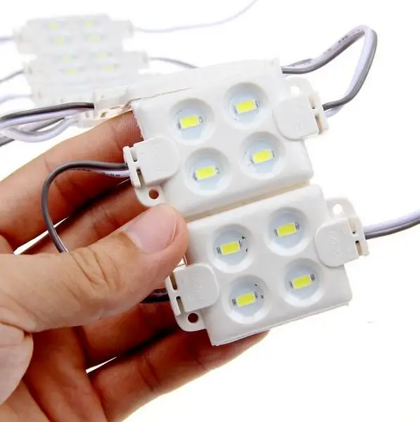 Впрыска 5630 Светодиодный модуль белая новая светодиодная подсветка DC12V SMD 4led