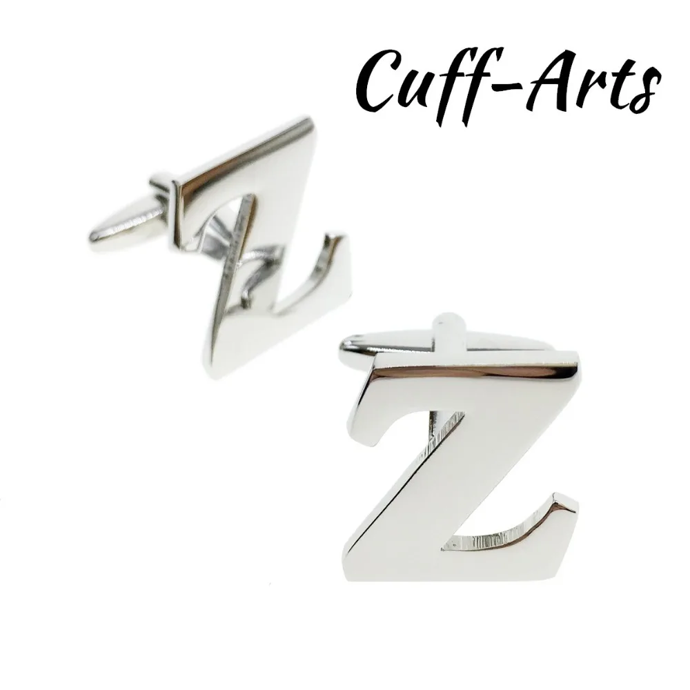 

Cuffarts 26 Letters DIY Cufflinks A-Z Alphabet Cuff links Personality Mix&Match Choose 2 Different Letters For Initials C10096