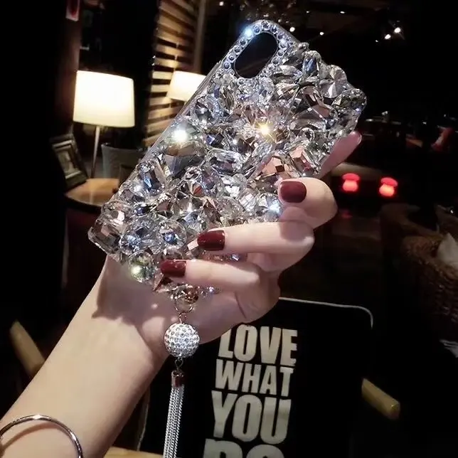 For iphone 11 Pro Max X XS XR XSMAX Case New Luxury Crystal 7 7plus 8 8plus 6 6S plus Cover Lovely Coque |