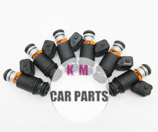 6x новая высокая скорость потока топливных форсунок Форсунка для VW Golf Jetta 99-02 2.8L 021906031D 021 906 031D IWP-022 IWP022