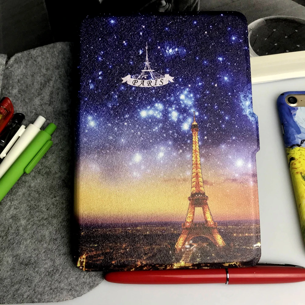 Оригинальный Тонкий чехол из искусственной кожи для Amazon Kindle Paperwhite 1 2 3 2012 2013 2015 2017