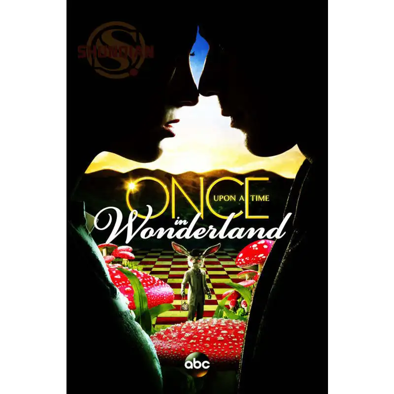 Новый постер Once Upon A Time атласный на заказ тканевый настенный с принтом из шелковой