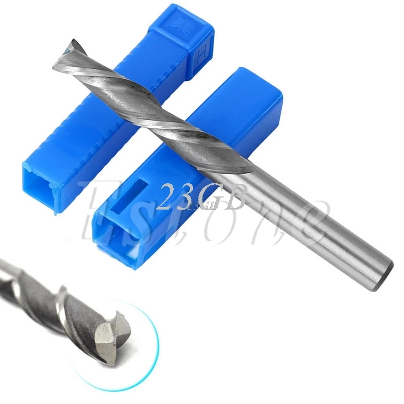 

Extra Long 2 Flute HSS & Aluminium End 6mm Mill Cutter CNC Bit Extended JUL31_20