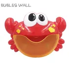 Bubles Wall Bubble Crabs детская игрушка для ванны забавная Ванна Bubble Maker бассейн Ванна для купания мыльница игрушки для детей