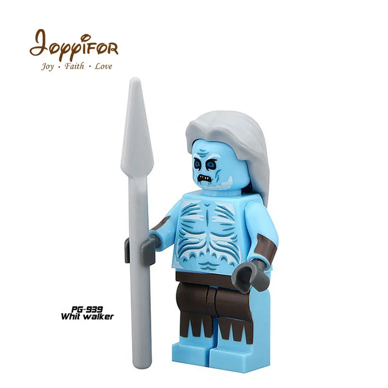 Joyifor Игра престолов призрак король рыцарь Whit Walker фигурка строительные блоки