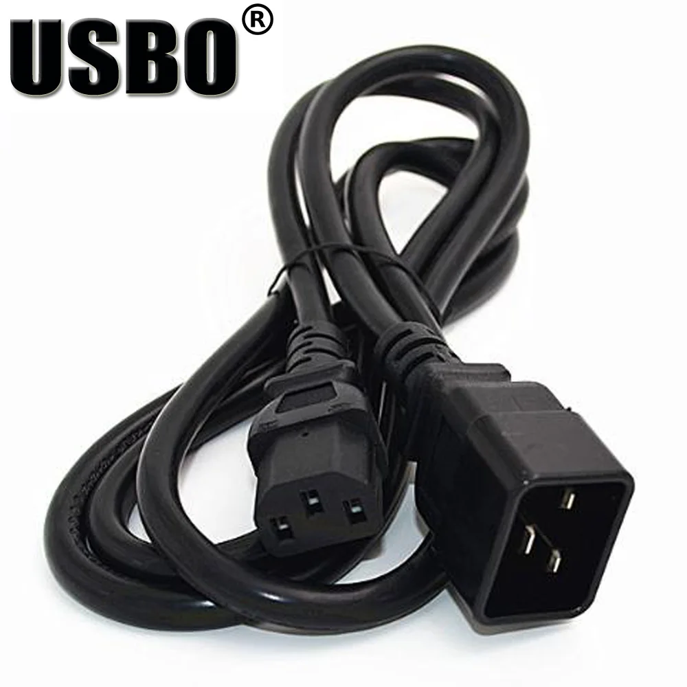 Кабель удлинитель IEC320 C13 C20 16 А 1 8 м|power cable|certificate |