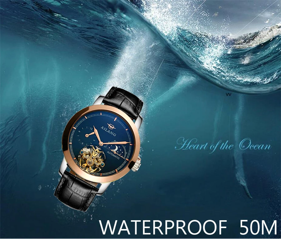 Tourbillon Роскошные мужские спортивные часы автоматические механические