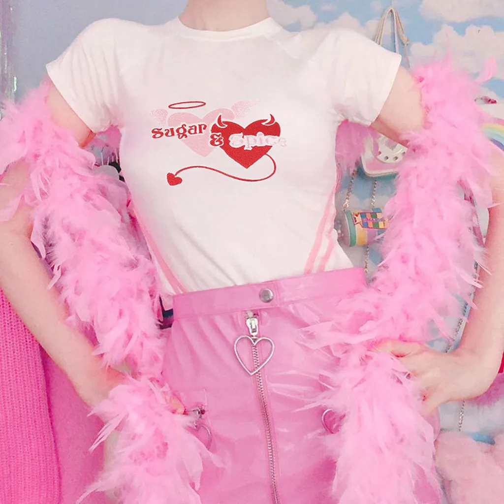 Женские блузки с милым принтом и вышивкой летняя блузка тонкие рубашки для