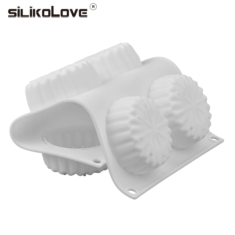 SILIKOLOVE 6cavity 3D Diy мусс силиконовые формы инструмент для декорирования тортов