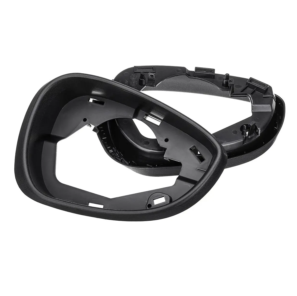 Frame Боковое зеркало, крышка зеркала заднего вида, украшение для ford для Fiesta MK7 2008 2009-, 2 шт в наборе, красочные на выбор - Цвет: Frame