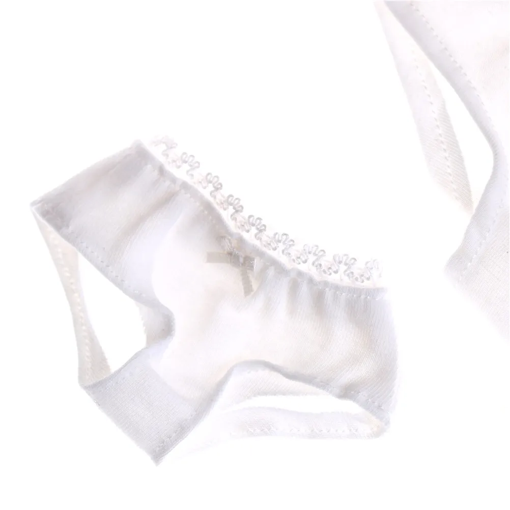 

1/3 1/4 1/6 Solid White Underwear Briefs for BJD SD Dollfie Baby Dolls Clothes Girl Birthday Gift New Arrivals Dolls Accessorie