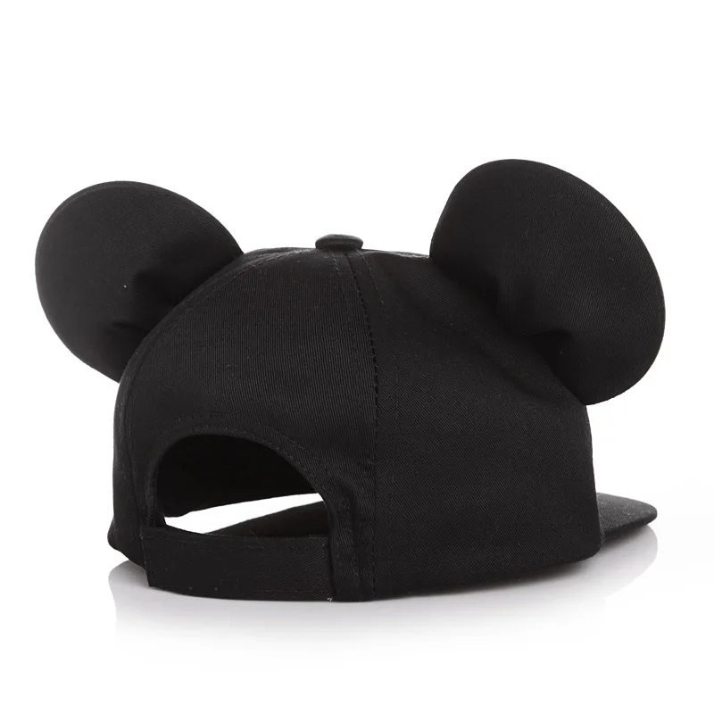 Однотонная коллекция 2016 года шапка с большими ушками детская унисекс для