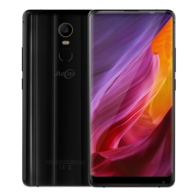4G AllCall MIX 2 5,99 ''6 GB+ 64GB смартфоны Android 7,1 Helio P23 Восьмиядерный распознавание лица Беспроводная зарядка телефоны с двумя sim-картами