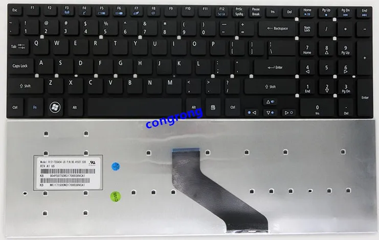 Для Acer Aspire Q5WV1 VA70 Z5WE1 Z5WE3 V5WE2 Серия Клавиатура для ноутбука черный us