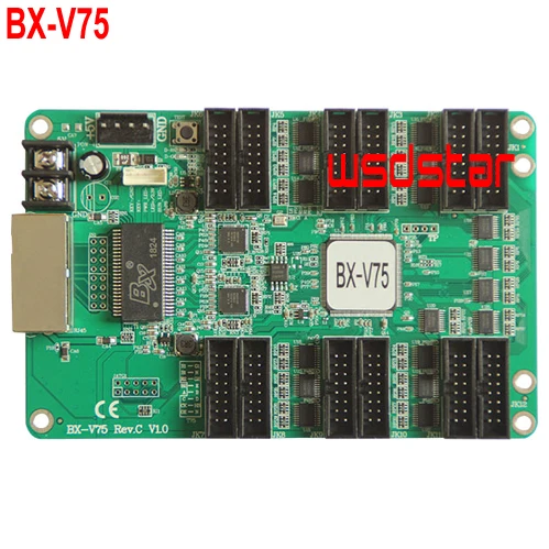 Женская полноцветная светодиодная карта приема 384*384 12 * HUB75|led receiving card|receiving cardfull