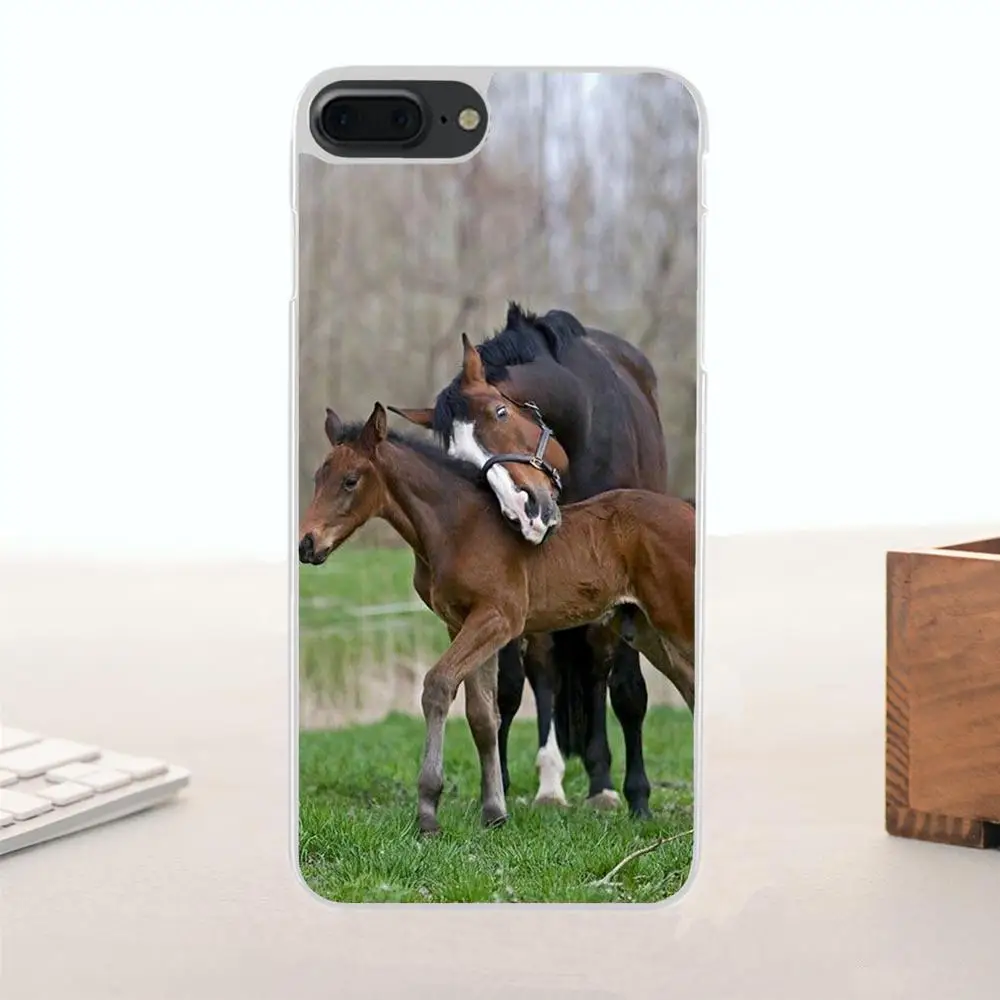 Dappled Horse For Samsung Galaxy Note 5 8 9 S3 S4 S5 S6 S7 S8 S9 S10 mini Edge Plus Lite Soft Phone Cover Case Coque - Цвет: as picture
