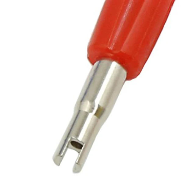 

Valve Core Remover with 100 Pcs Car Truck Replacement Tire Tyre Valve Stem Core Dual Single Head Valve Core Remover Tire Repai