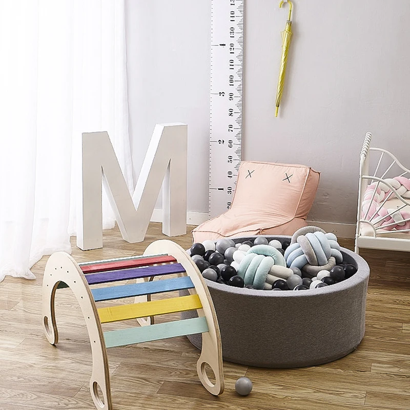 Nordic Детские подушки Детская комната Декор Decoracion Habitacion Bebe узлом Детские подушки Подушка для новорожденных аксессуары детские вещи