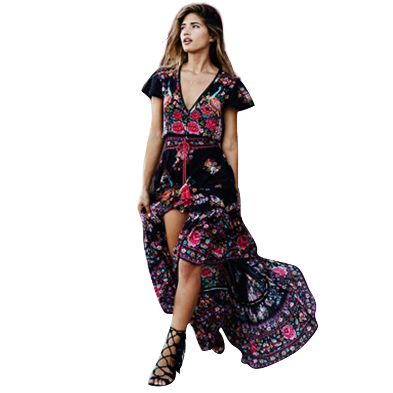 Soheer Новое поступление Для женщин элегантный пляж Богемия летнее платье женские