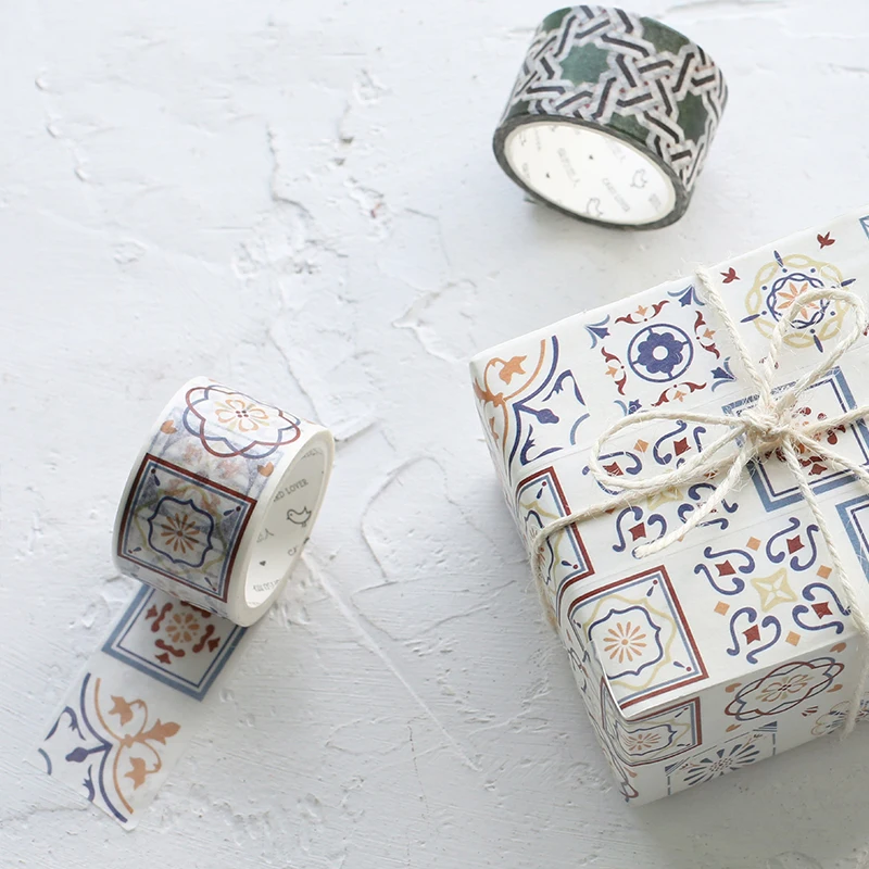 DIY милый Европейский стиль кирпич Модный узор дизайн Скрапбукинг Украшение дома