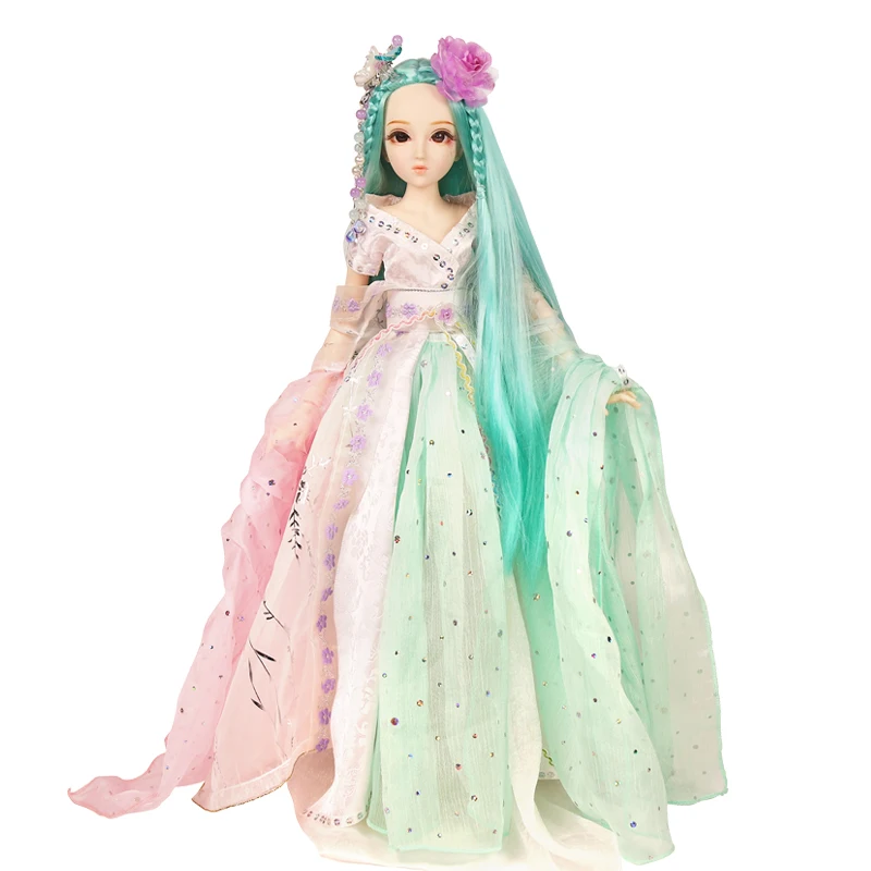 Дневник королева 1/4 BJD кукла шарнир тела Changɾ с макияжем включая одежду обувь