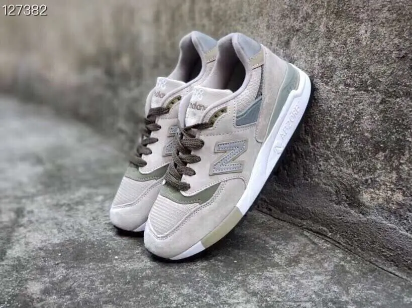 New Balance Nb998 Аутентичные мужские/wo мужские кроссовки для бега, дышащие Спортивные кроссовки Nb998, европейские размеры 36-44 - Цвет: 5