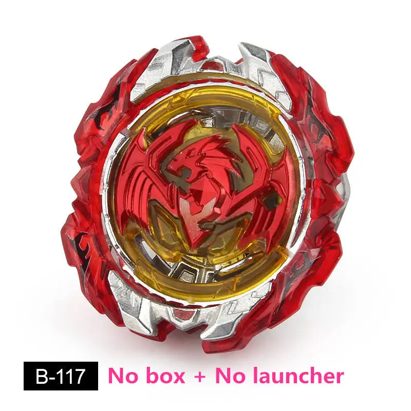 Топ пусковые установки Beyblade Burst Toys B-34 B-79 B-48 bables бейблэйд burst Metal пусковой установкой, Божественный волчок Топы игрушка бейблэйд - Цвет: B117