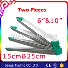 Бесплатная доставка, алюминиевый сплав, совок, Ш 100 мм, 6 и 10 дюймов (15 см + 24 см), пленка для трафаретной печати