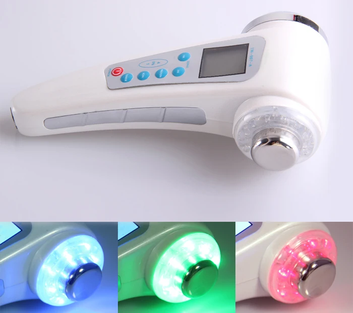 Portable 1Mhz Ultrasonic 3Mhz Ultrasound Ion Photon Therapy Rejuvenation Machine | Красота и здоровье