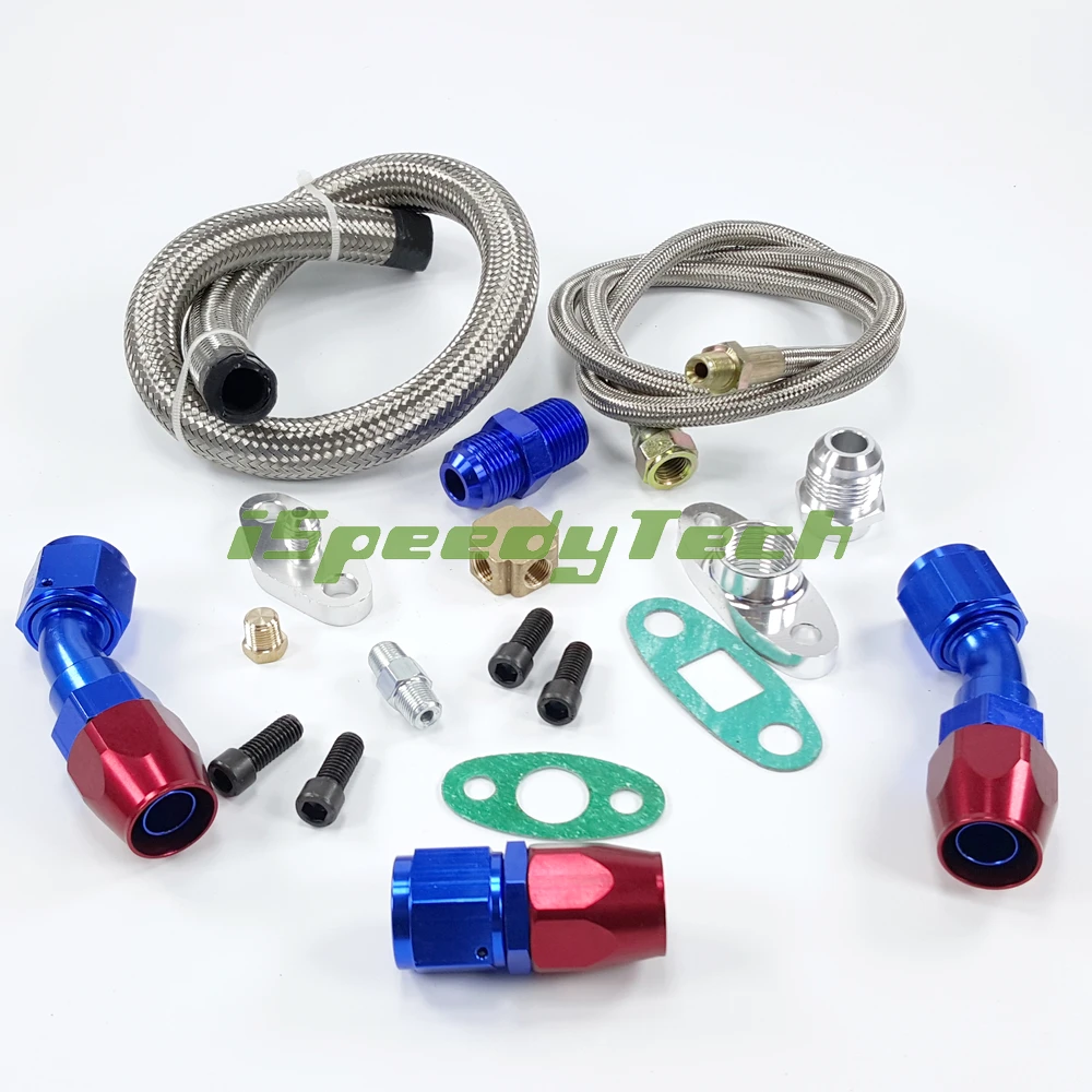 T3 T4 T61 T70 T66 TO4E турбо масляная подача 36 &quotлиния возврата Слива комплекты 1/8NPT