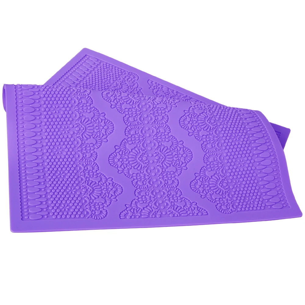 Силиконовый коврик для украшения торта Byjunyeor сахарный из мастики мастики|lace