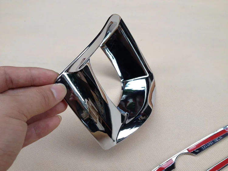 

Abaiwai ABS Chrome Internal Gear Shift Trim Molding Cover Frame sticker for Peugeot 2008 2014 2015 Car Styling Accessories