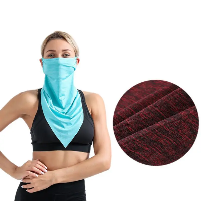 Маска для лица из ледяного шелка Многофункциональный Солнцезащитный браслет