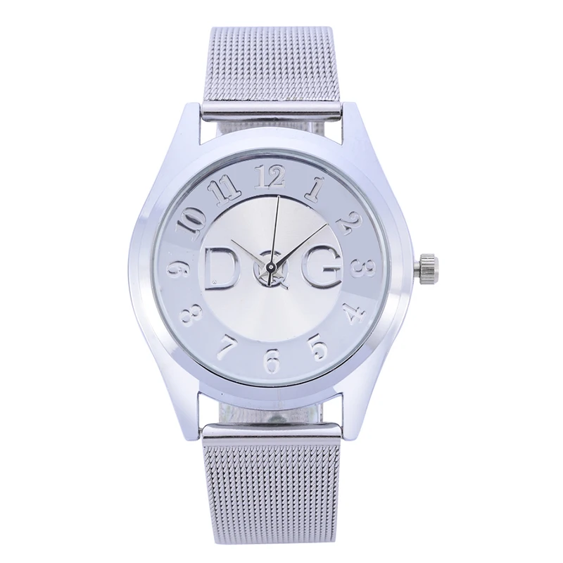 Фото Reloj mujer женские часы Роскошные брендовые модные золотые сетчатые часы из нержавеющей стали аналоговые кварцевые наручные часы для женщин ... №3