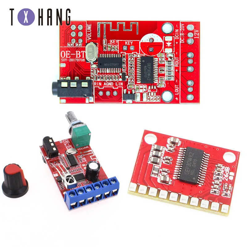 

OEP30WX2 Bluetooth Digital Amplifier Board OE-BT Bluetooth Ceiling Speaker Background Music PCB D Class AUX DIY Wireless Module