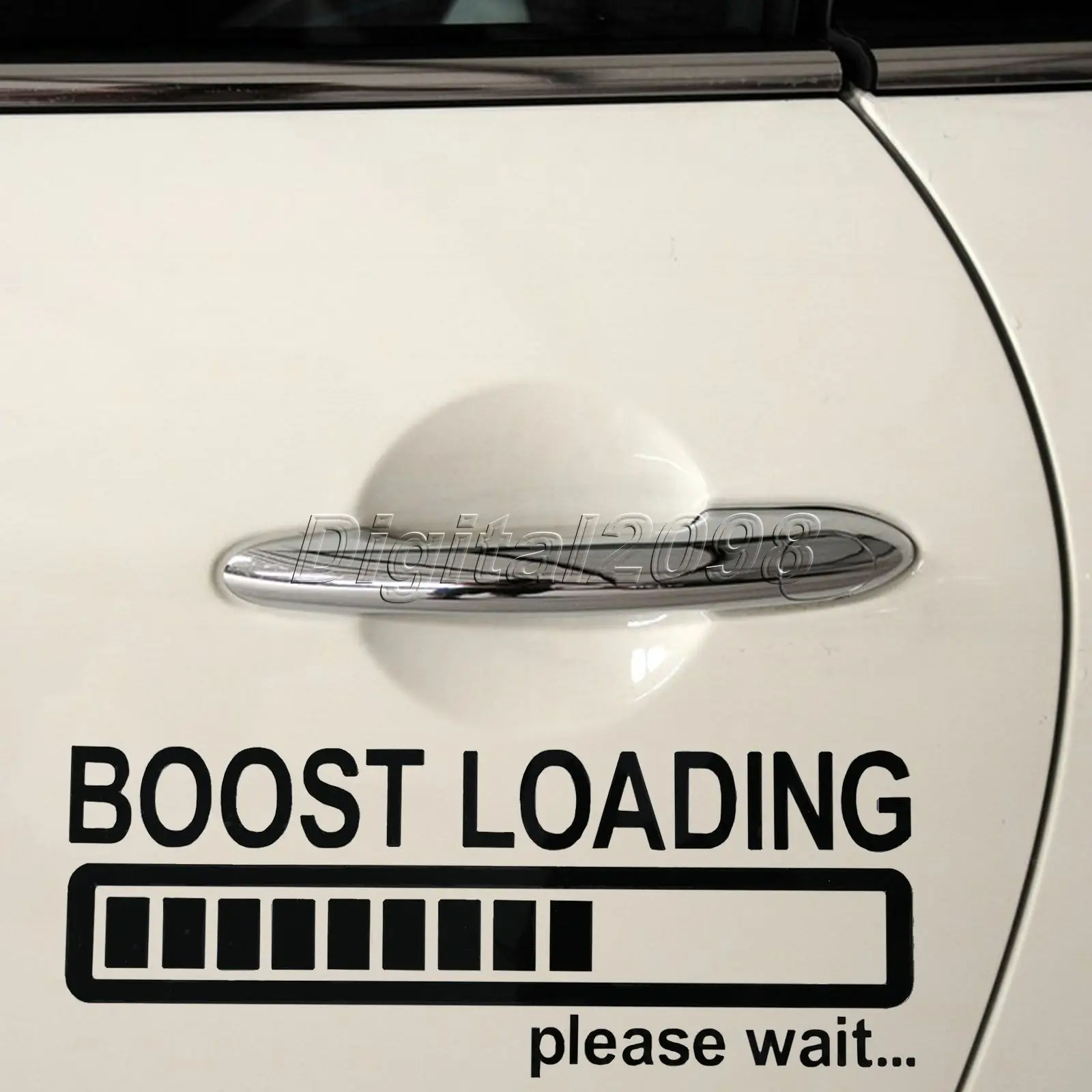 Yetaha новый &quotBOOST LOADING... пожалуйста подождите&quot Автомобильные наклейки 19 9*7 9 см