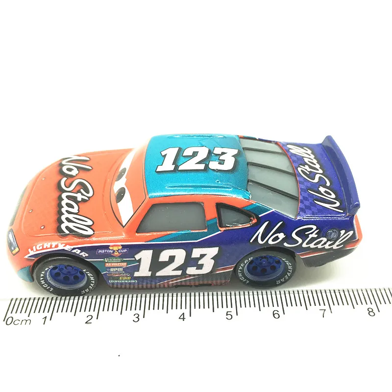 disney Pixar машина 3/2 Lightning McQueen Джексон Storm 1:55 литого металла сплава Модель автомобиля игрушечный автомобиль, платье для дня рождения, рождественский подарок