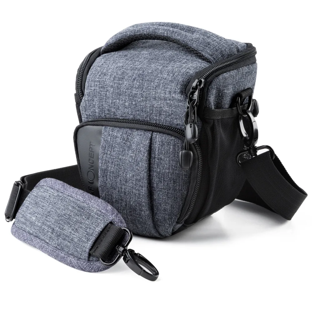 K & F концепция Камера чехол Сумка Сумочка для Canon Nikon sony SLR DSLR w/ дождевик 2 цвета