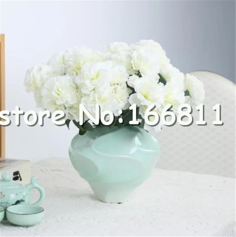 Горячая поддельная Гвоздика (5 стеблей/шт) Имитация сиреневых гвоздиков для дома