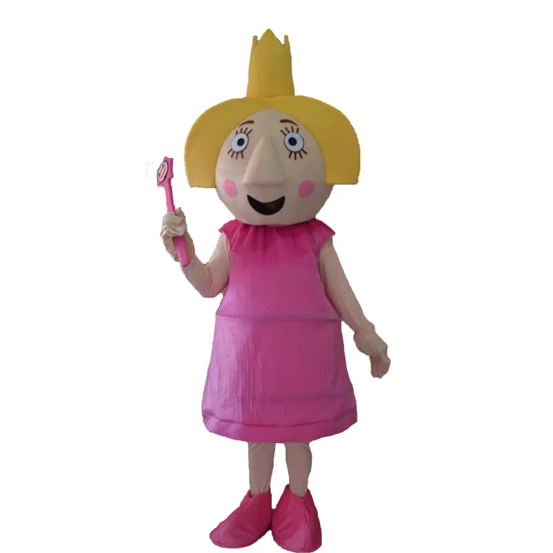Ben And Holly's Little Kingdom Cartoon Mascot Costume Fancy Cosplay Party Dress | Тематическая одежда и униформа