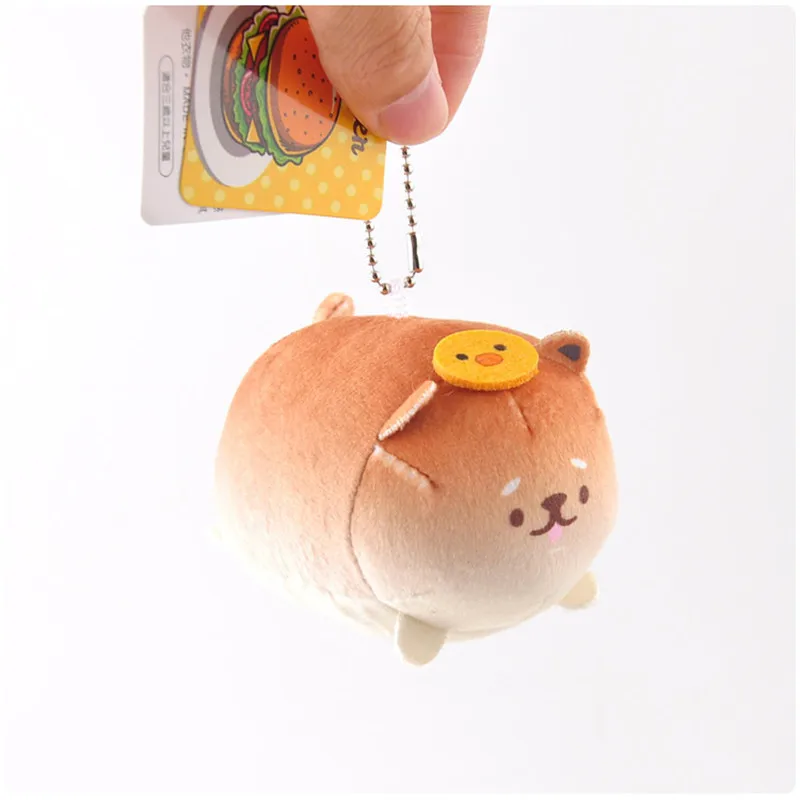 Модные забавные булочки для гамбургеров сыра собаки плюшевые кулоны игрушки