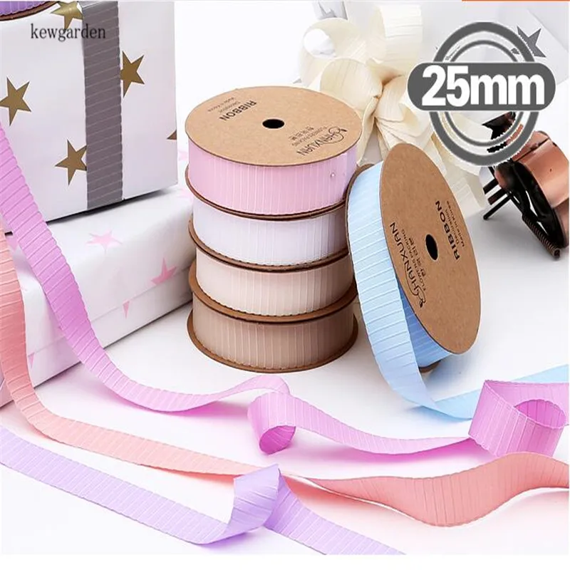 Горизонтальные полоски kewgarden ленты Grosgrain 0 25 дюйма 75 1 самодельная брошь бант