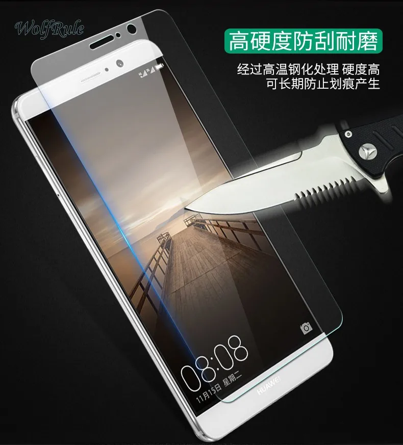 2 шт., стекло для huawei mate 9, защита экрана, закаленное стекло для huawei mate 9, стеклянная пленка для телефона huawei mate 9, защита от царапин