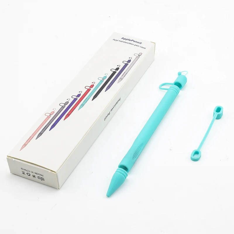 Мягкий силиконовый чехол для Apple Pencil, стилус для Apple, 360, полный защитный чехол, коннектор для iPad Pro Tablet
