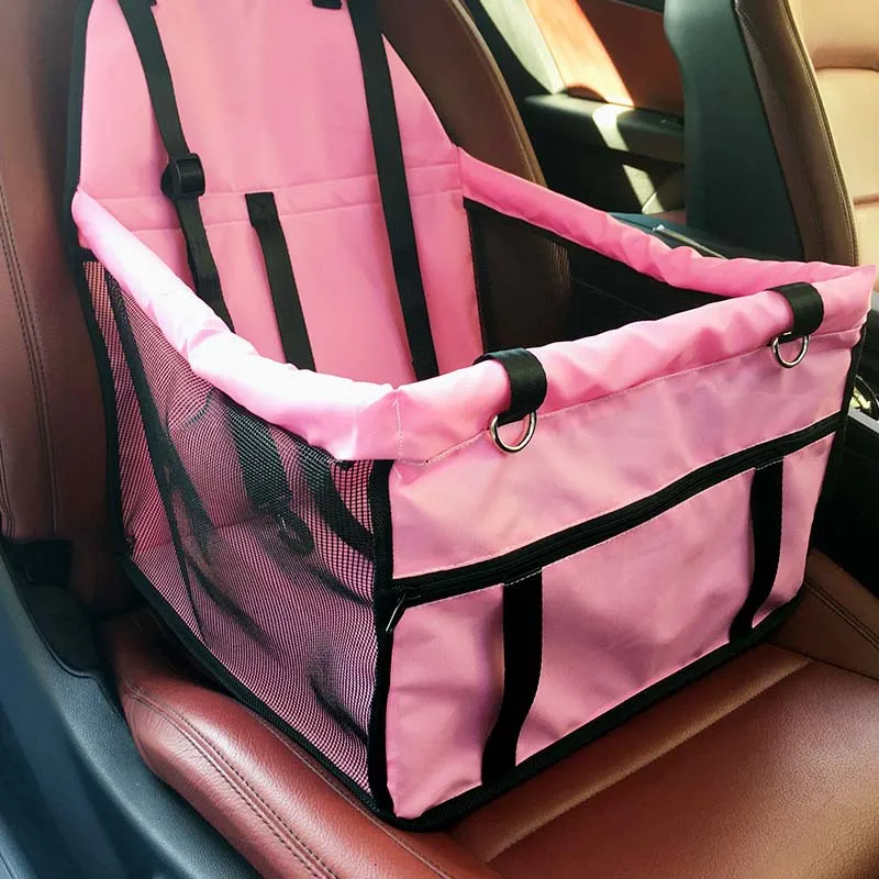 

Top quality Foldable pet carrier dog bag for small dogs Waterproof Safety Front Back Seat Dog Cat Car Hammock Carrier Basket
