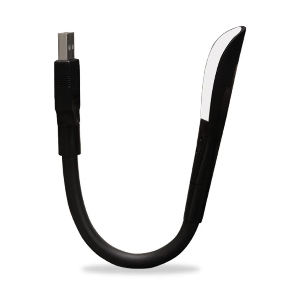 Гибкая USB зарядка светодиодный свет книга Портативный мини Перезаряжаемые
