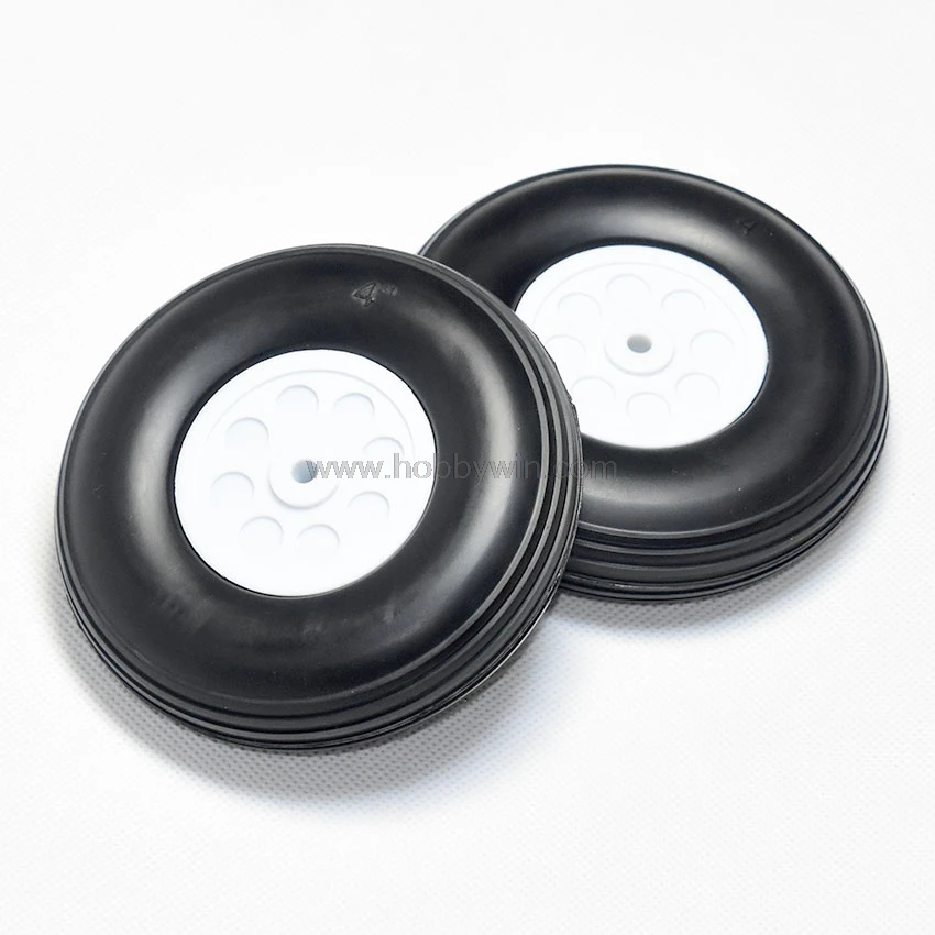

D102*5*H29mm Rubber PU Wheels +Plastic Hub for RC model airplane landing gear