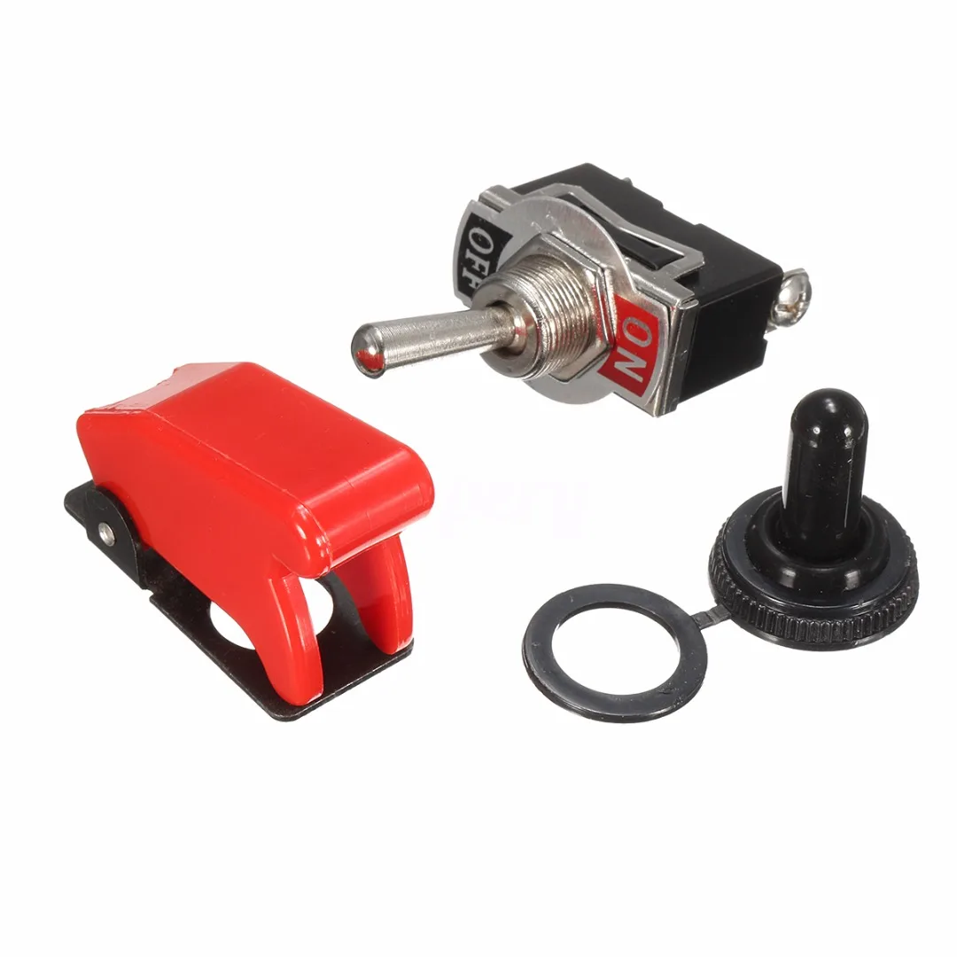 Новый 1 комплект переключатель сверхмощный ON/OFF SPST маленький Flick 6A/250V AC 10A/125V с