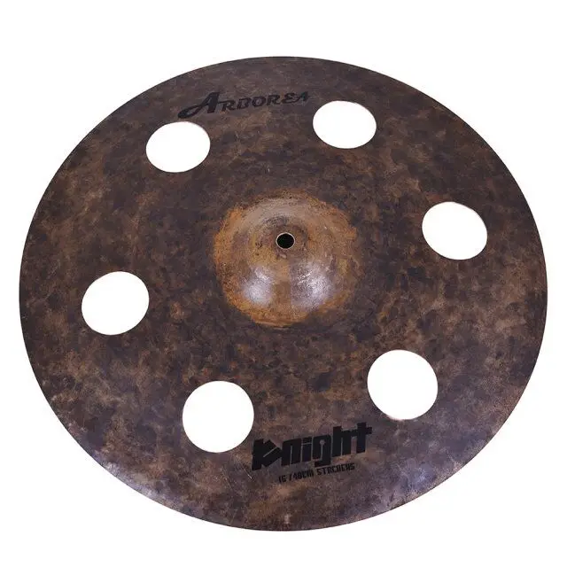 

Arborea B20 Cymbals Knight Series 17''stacker cymbal with 6 holes for Jazz