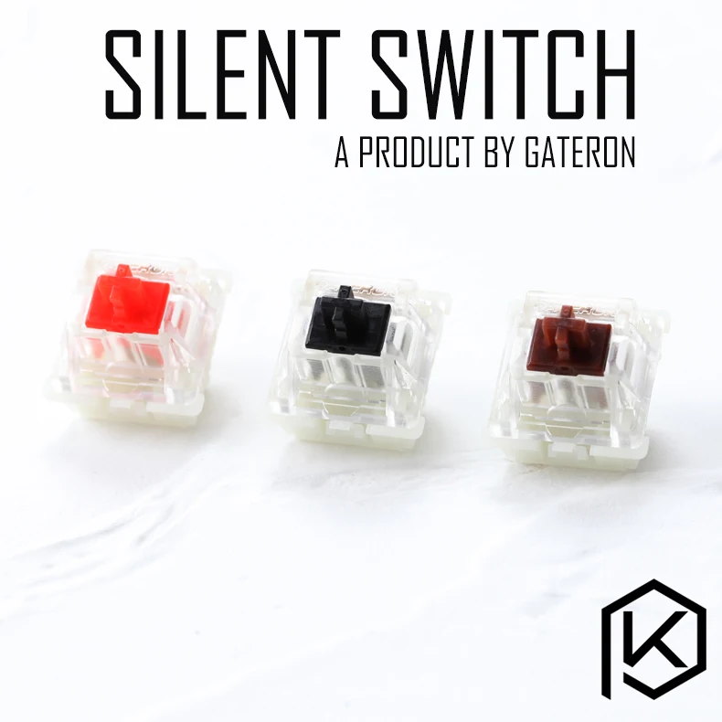 gateron silent switch 3pin 5pin red black brown for custom mechnical keyboard xd64 xd60 eepw84 gh60 tada68 xd96 87 ansi 104